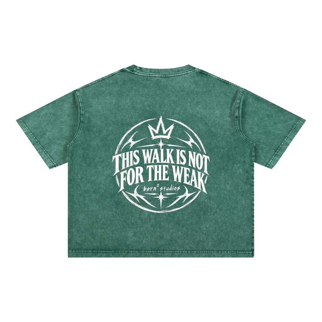 [Born]² Mineral Wash Boxy Cotton T-Shirt