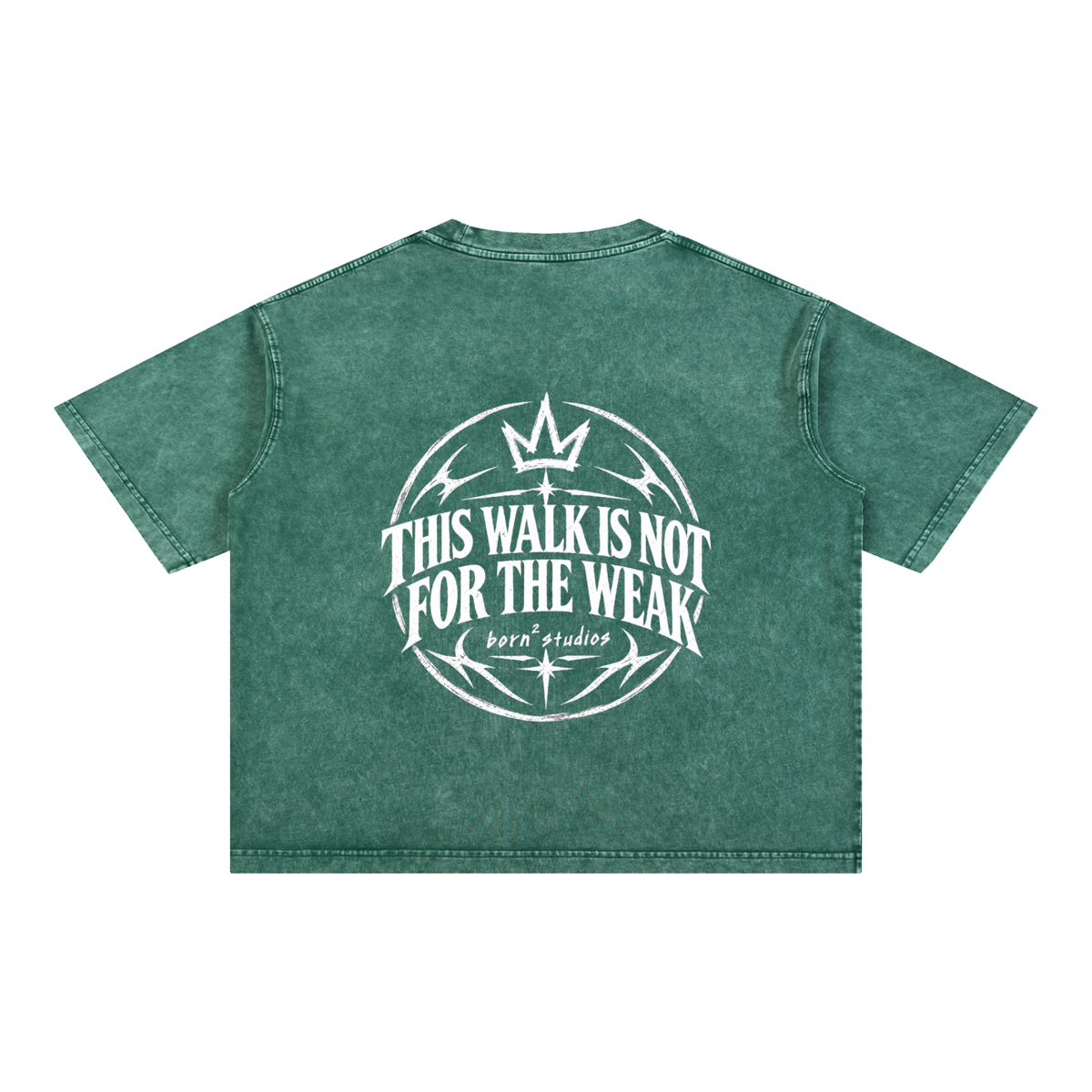 [Born]² Mineral Wash Boxy Cotton T-Shirt