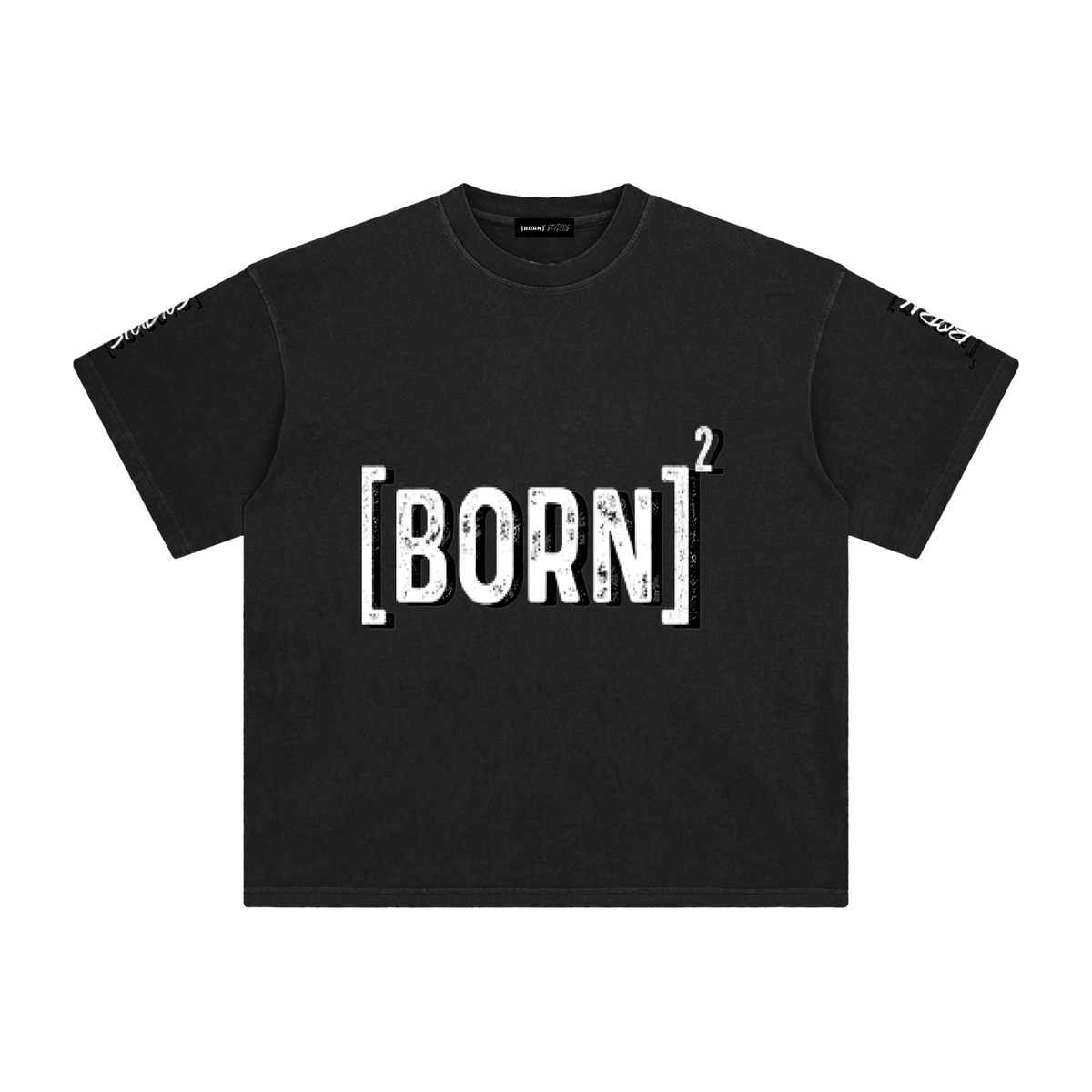 [Born]² "Praying Hands" Enzyme Washed T-Shirt