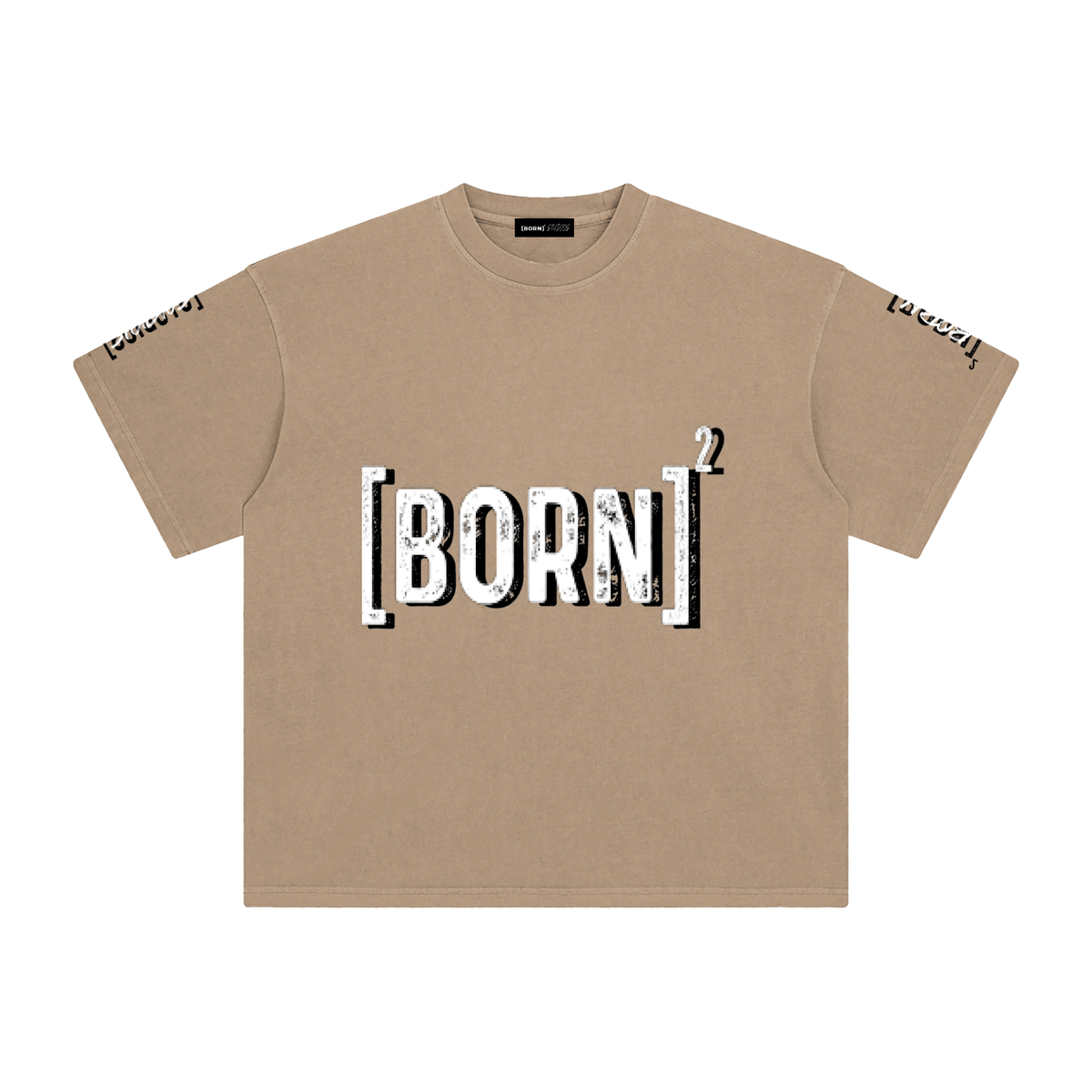 [Born]² "Praying Hands" Enzyme Washed T-Shirt