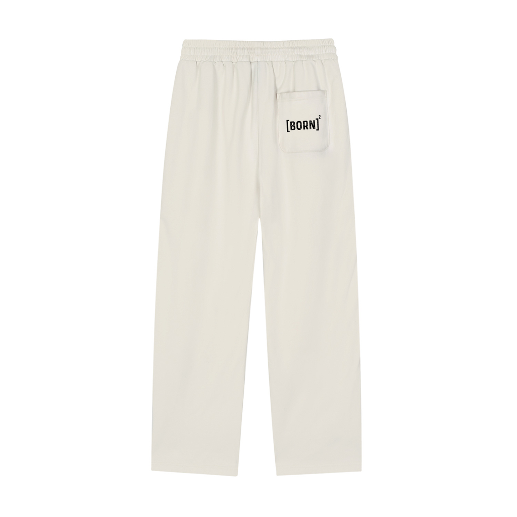 Reflection Striped Straight-Leg Sweatpants