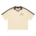 Unisex Color Block Polo Shirt
