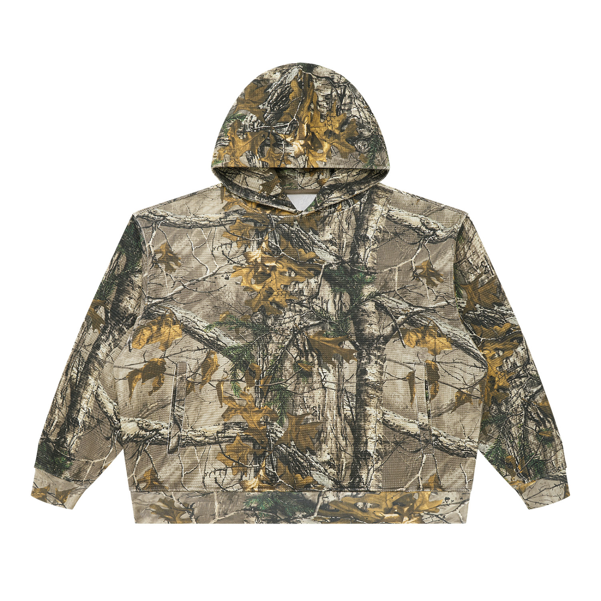 [Born]² Waffle Tree Camo Boxy Hoodie