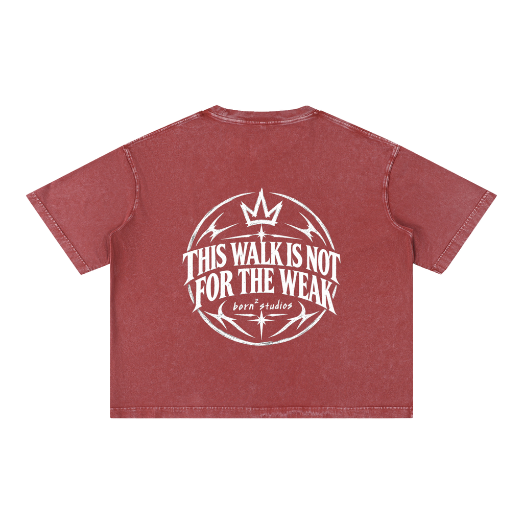 [Born]² Mineral Wash Boxy Cotton T-Shirt