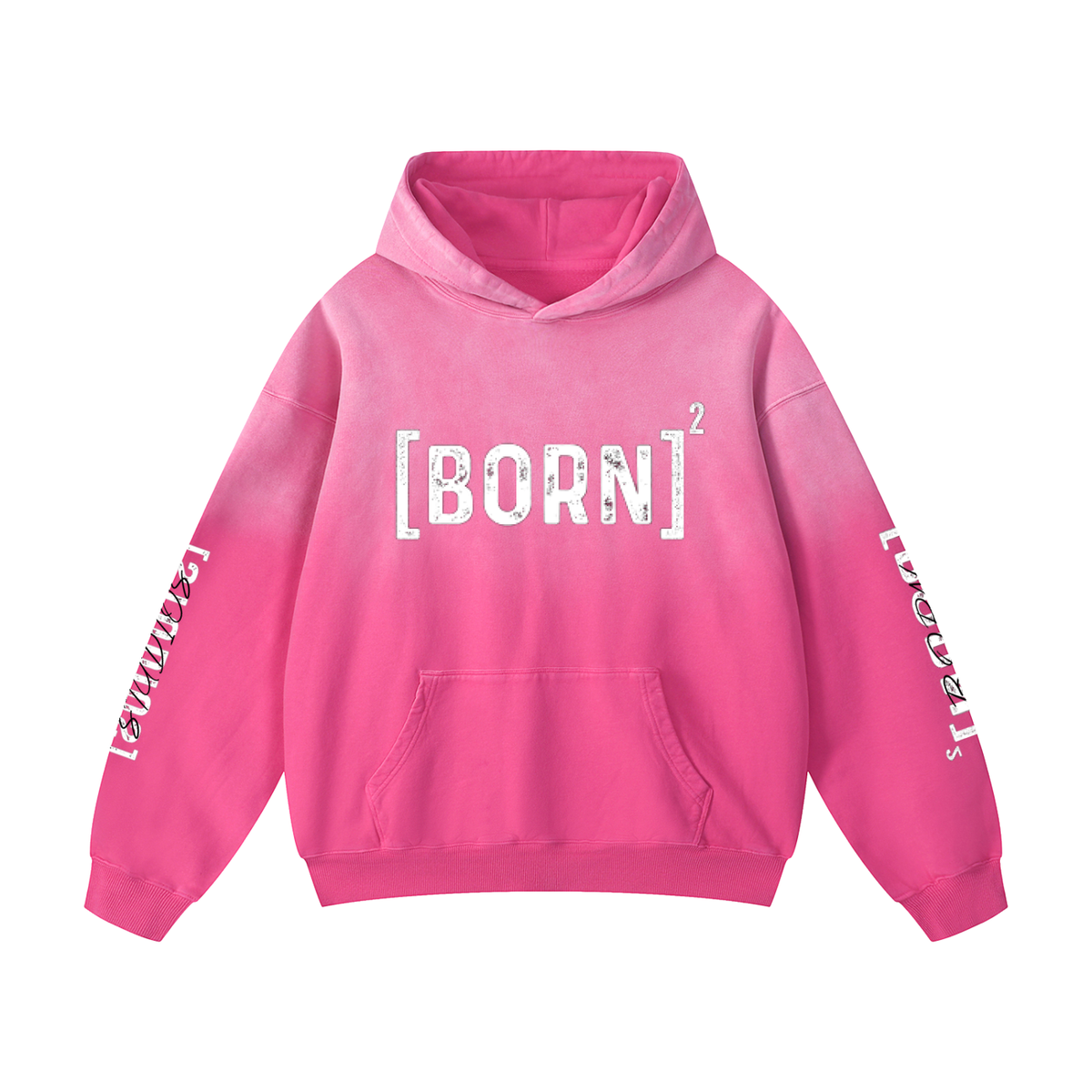 [Born]² Heavyweight Sunfade Oversized Hoodie
