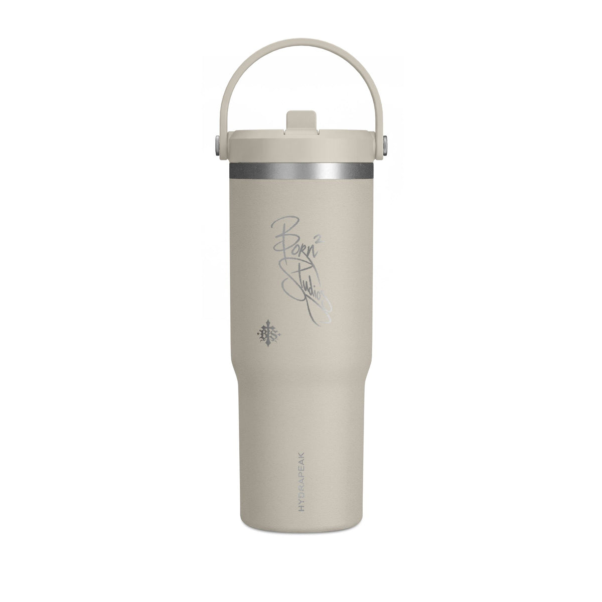 [Born]² 32oz Black Nomad Tumbler with Signature Script Design