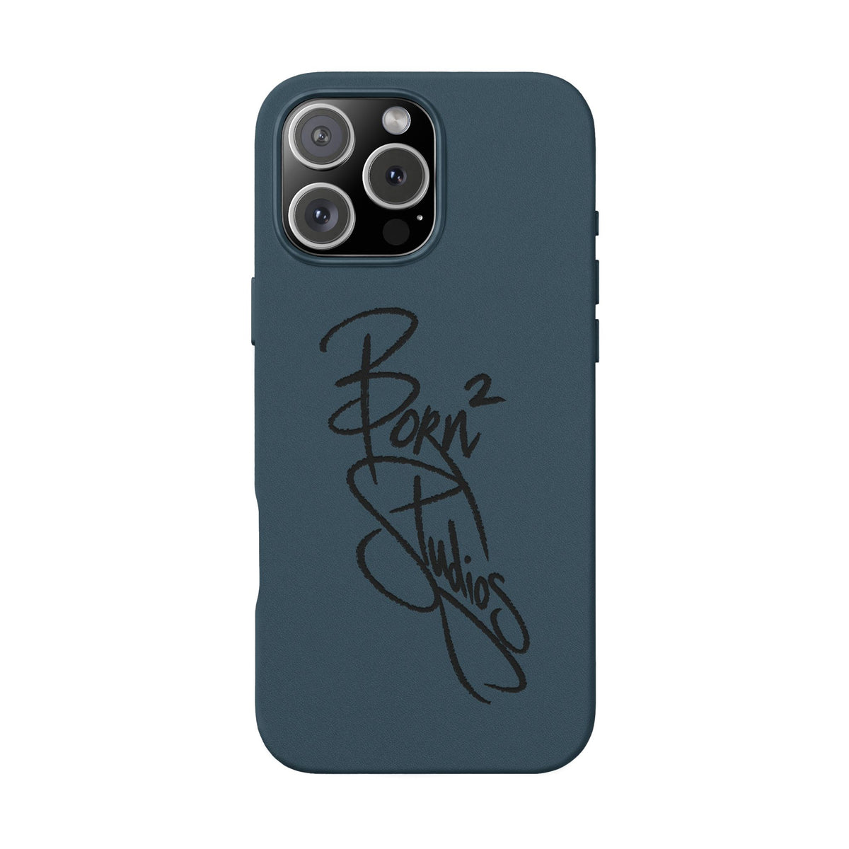 [Born]² Engraved Leather iPhone Case