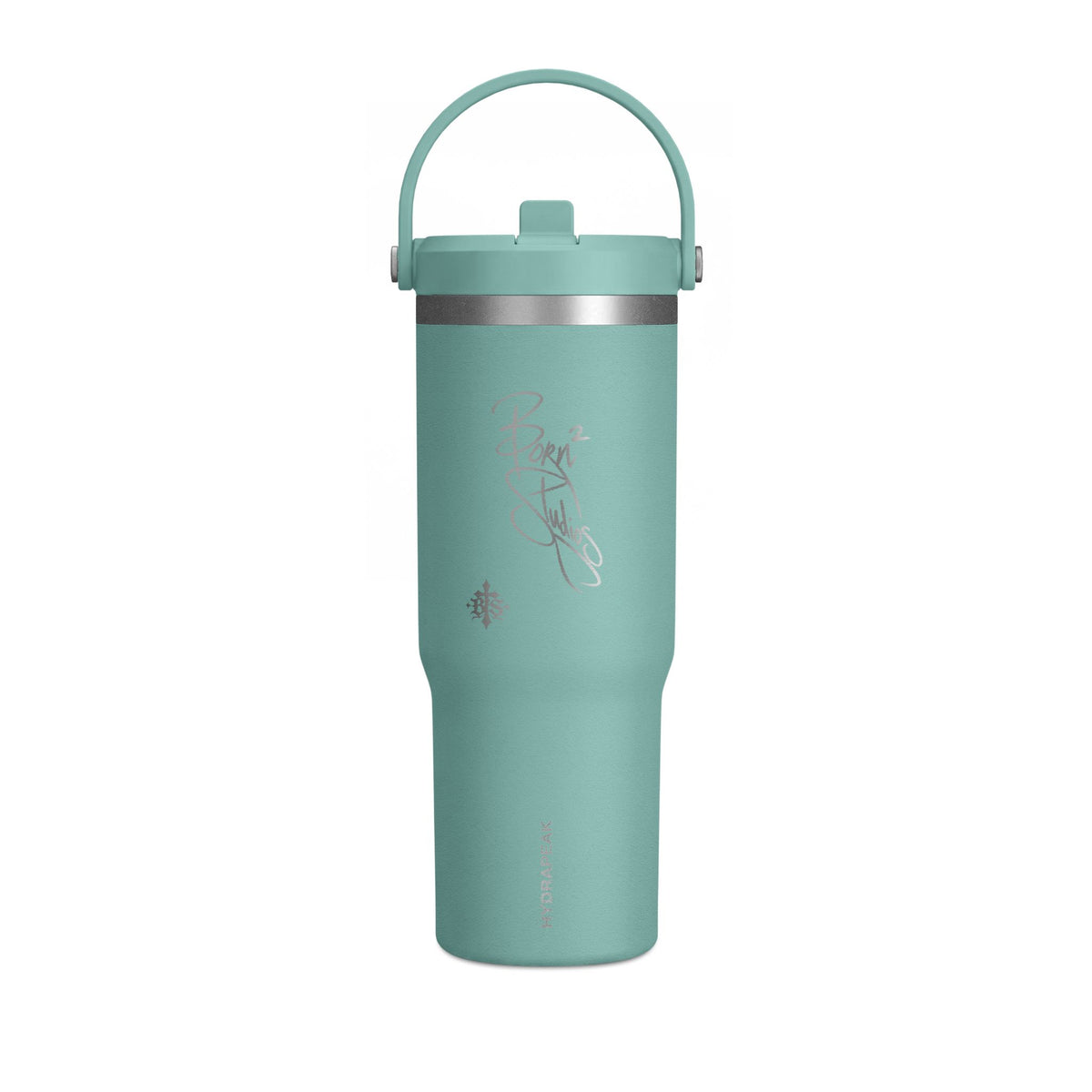 [Born]² 32oz Black Nomad Tumbler with Signature Script Design