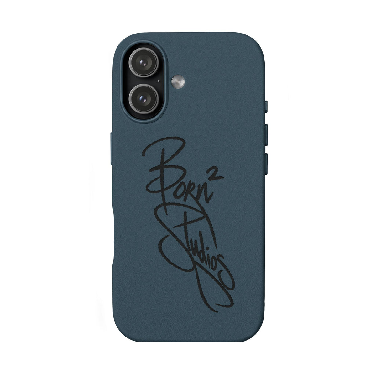 [Born]² Engraved Leather iPhone Case