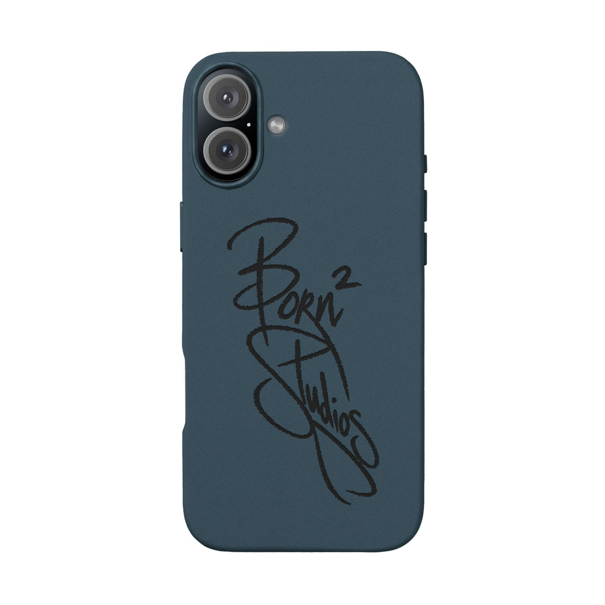 [Born]² Engraved Leather iPhone Case