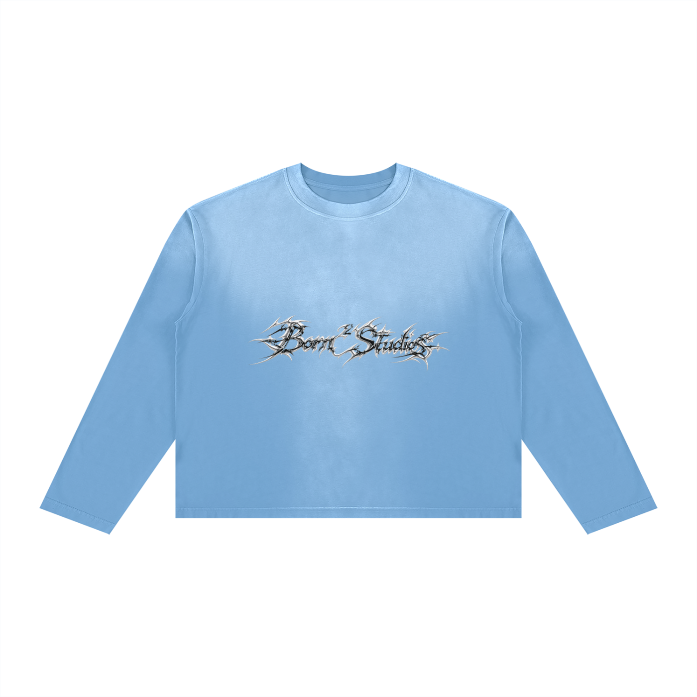 Unisex Sunfade Boxy Long Sleeve T-Shirt