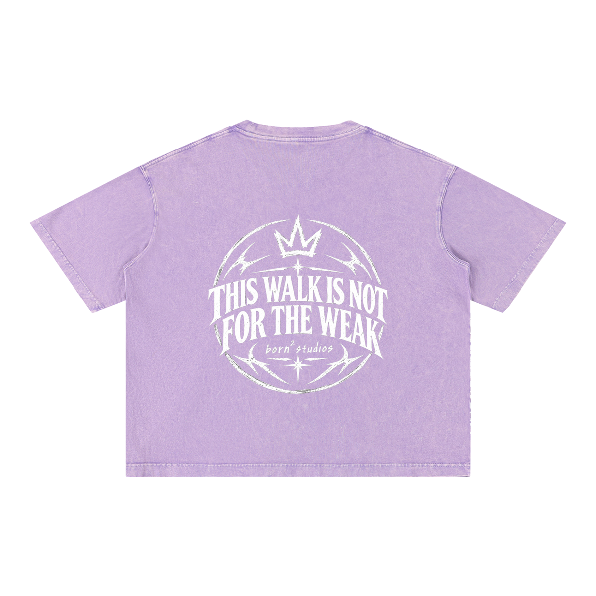 [Born]² Mineral Wash Boxy Cotton T-Shirt