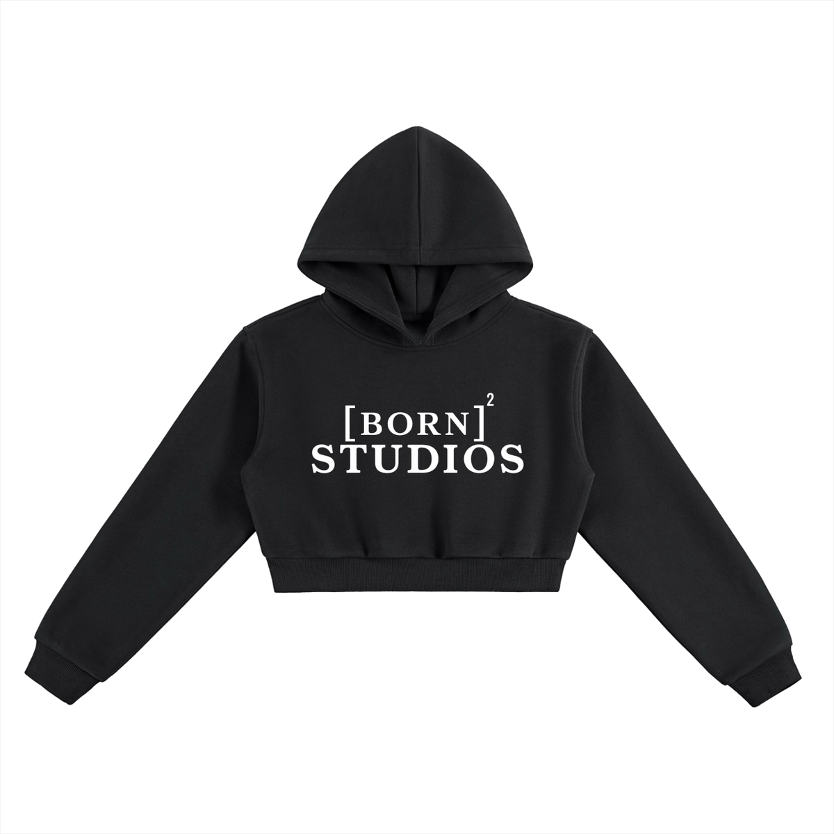 [Born]² Women's Essential Cropped Hoodie