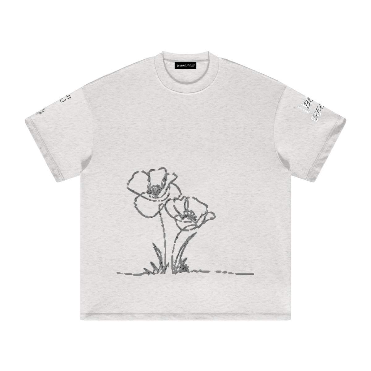 [Born]² Heavyweight Earth Tone T-Shirt