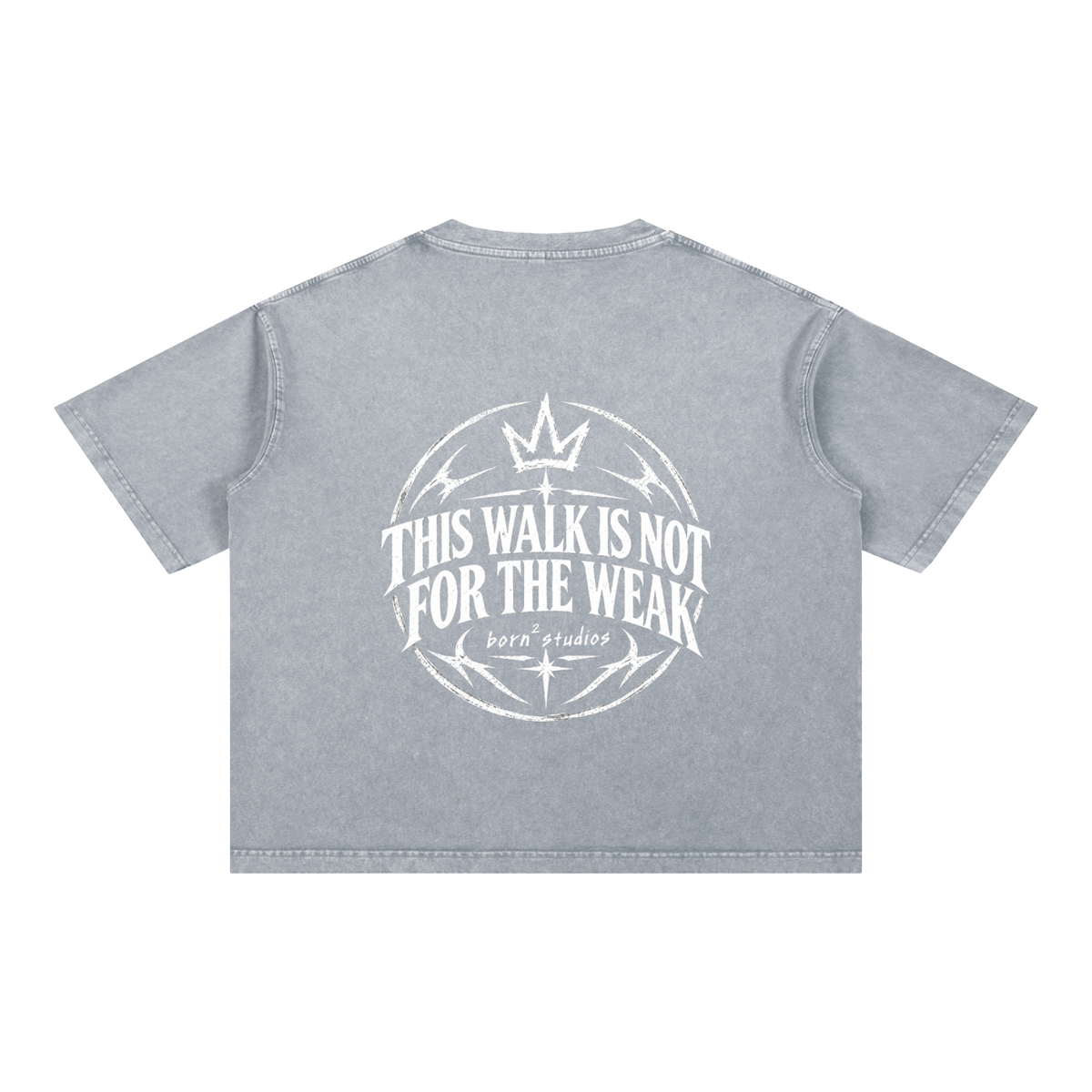 [Born]² Mineral Wash Boxy Cotton T-Shirt