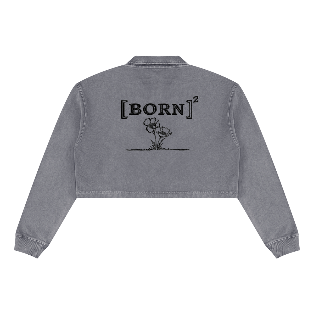 Women’s Vintage Wash Crop Sweatshirt