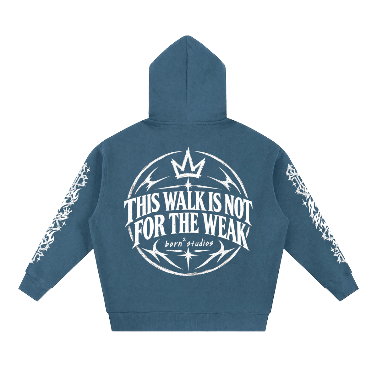 [Born]² Essential Oversized Fleece Boxy Hoodie