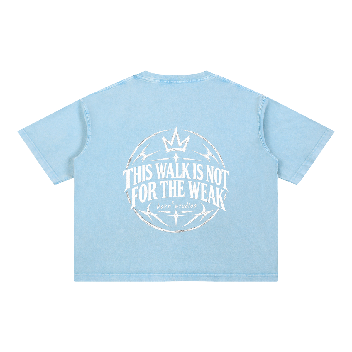 [Born]² Mineral Wash Boxy Cotton T-Shirt