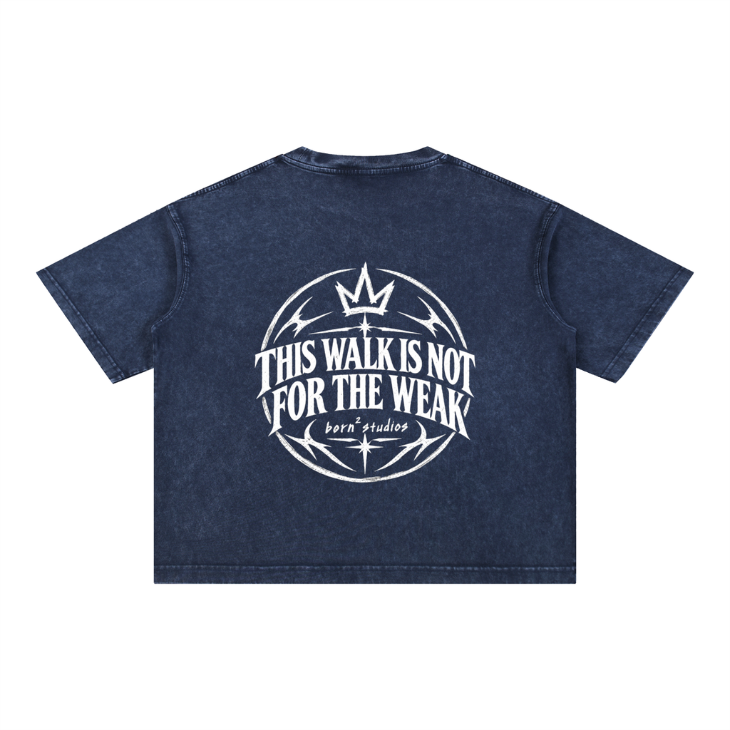 [Born]² Mineral Wash Boxy Cotton T-Shirt
