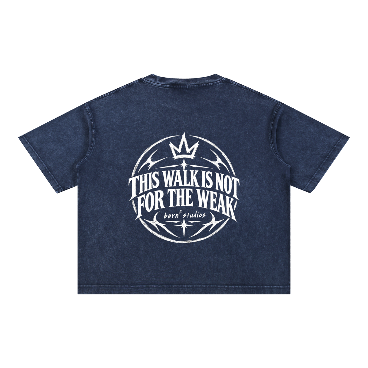[Born]² Mineral Wash Boxy Cotton T-Shirt