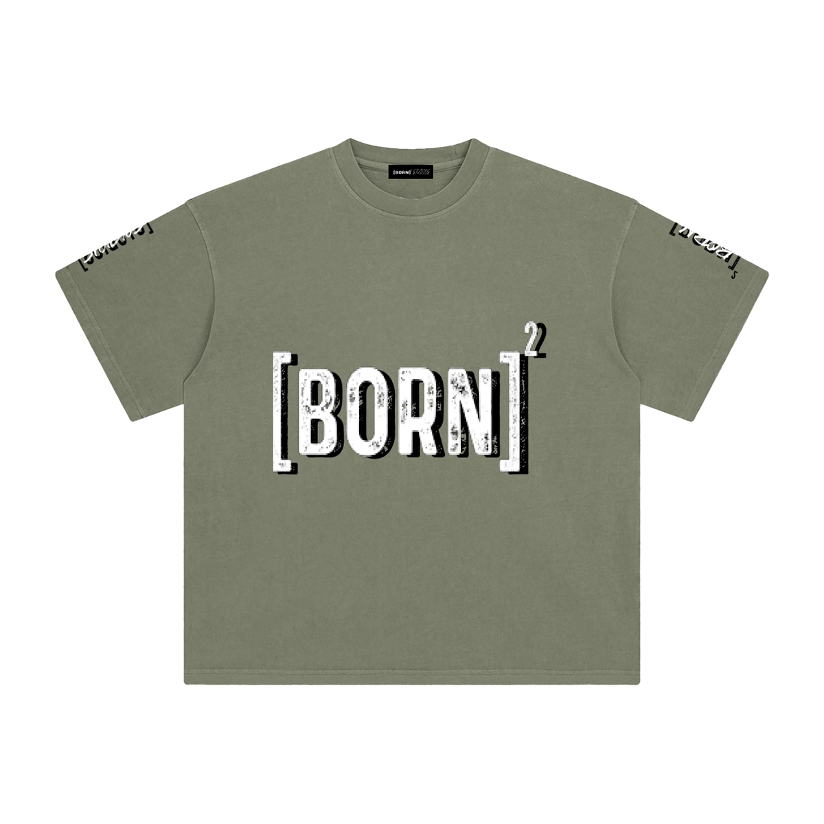 [Born]² "Praying Hands" Enzyme Washed T-Shirt