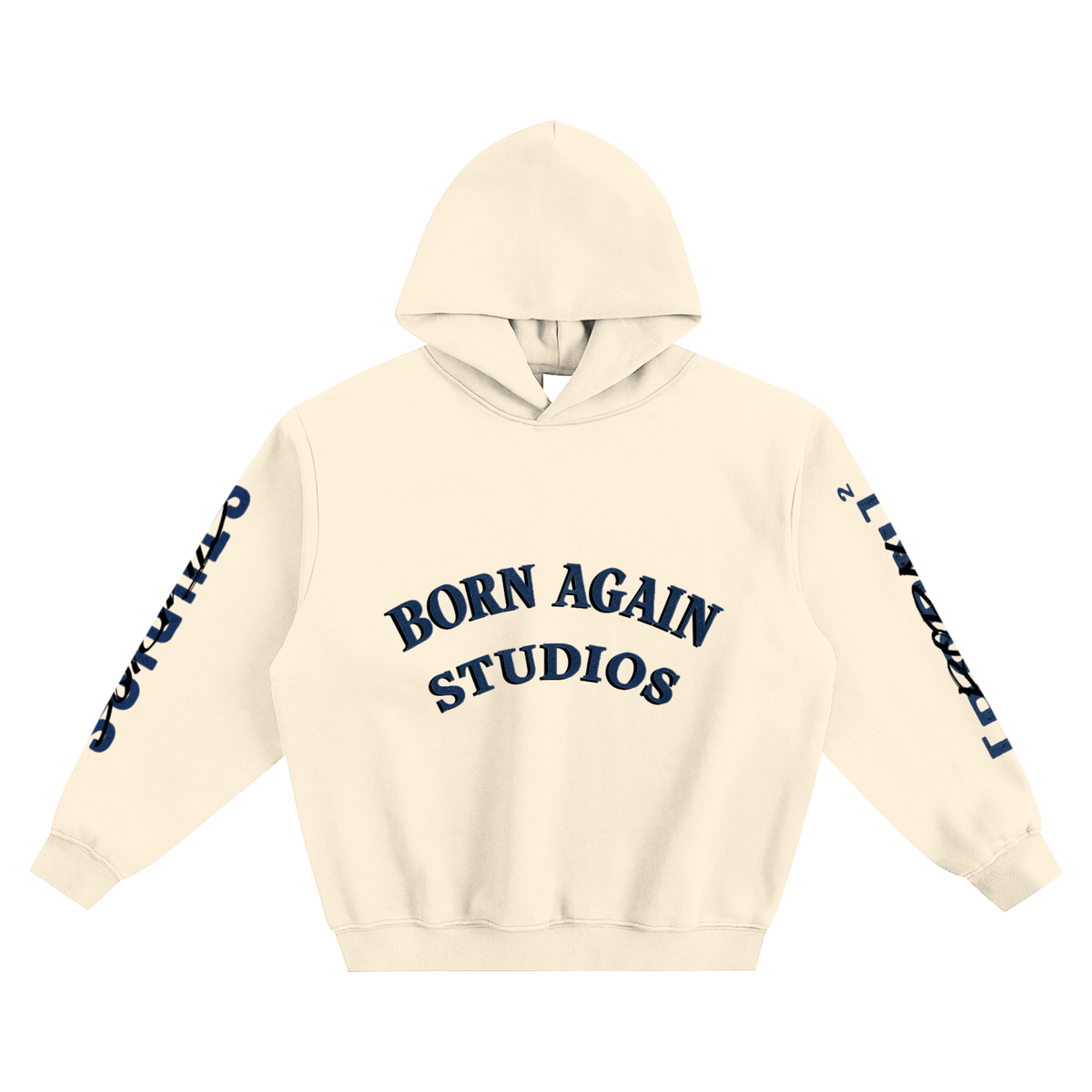 [Born]² Fleeced Boxy Hoodie