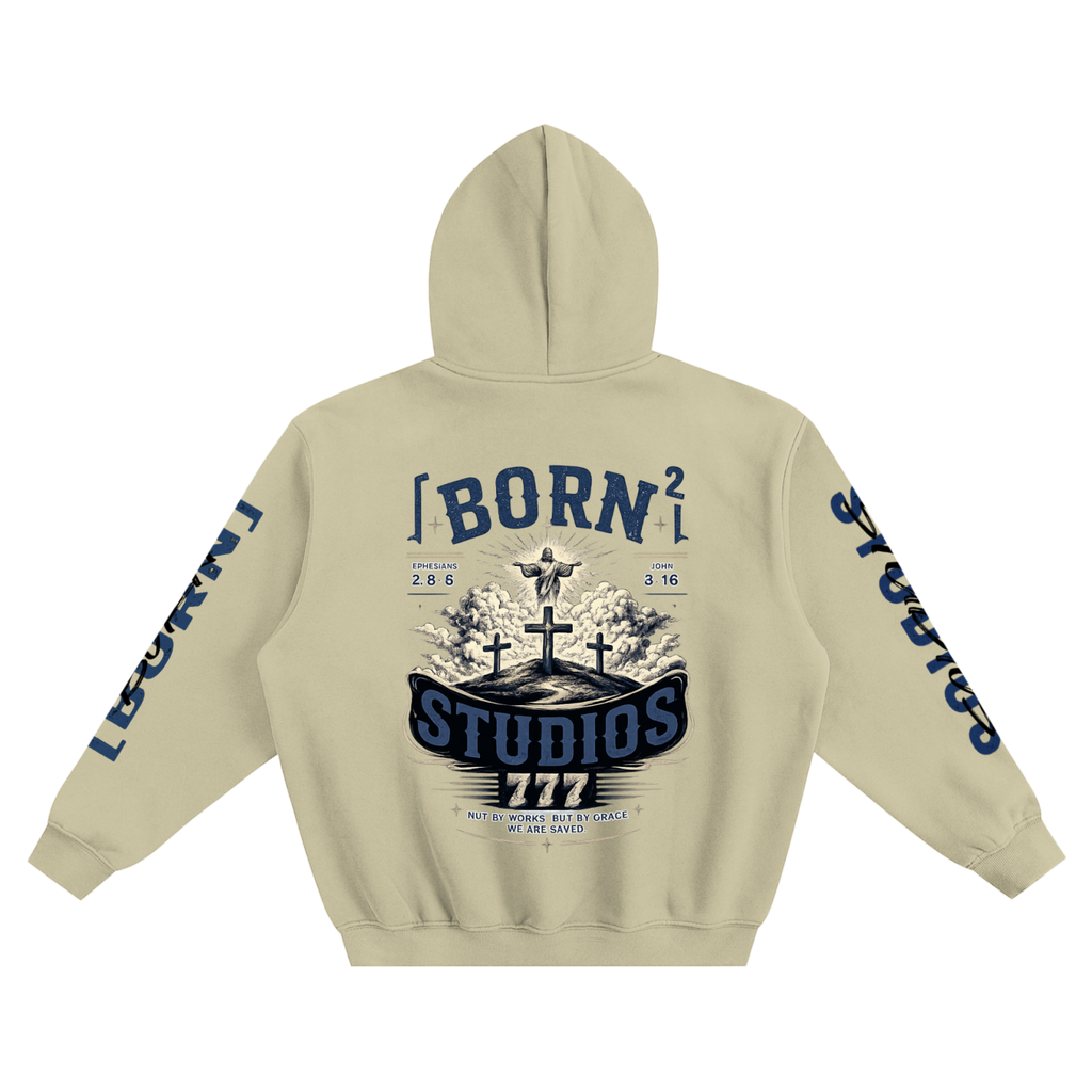 Fleeced Boxy Hoodie