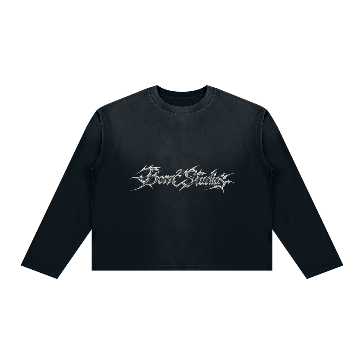 Unisex Sunfade Boxy Long Sleeve T-Shirt