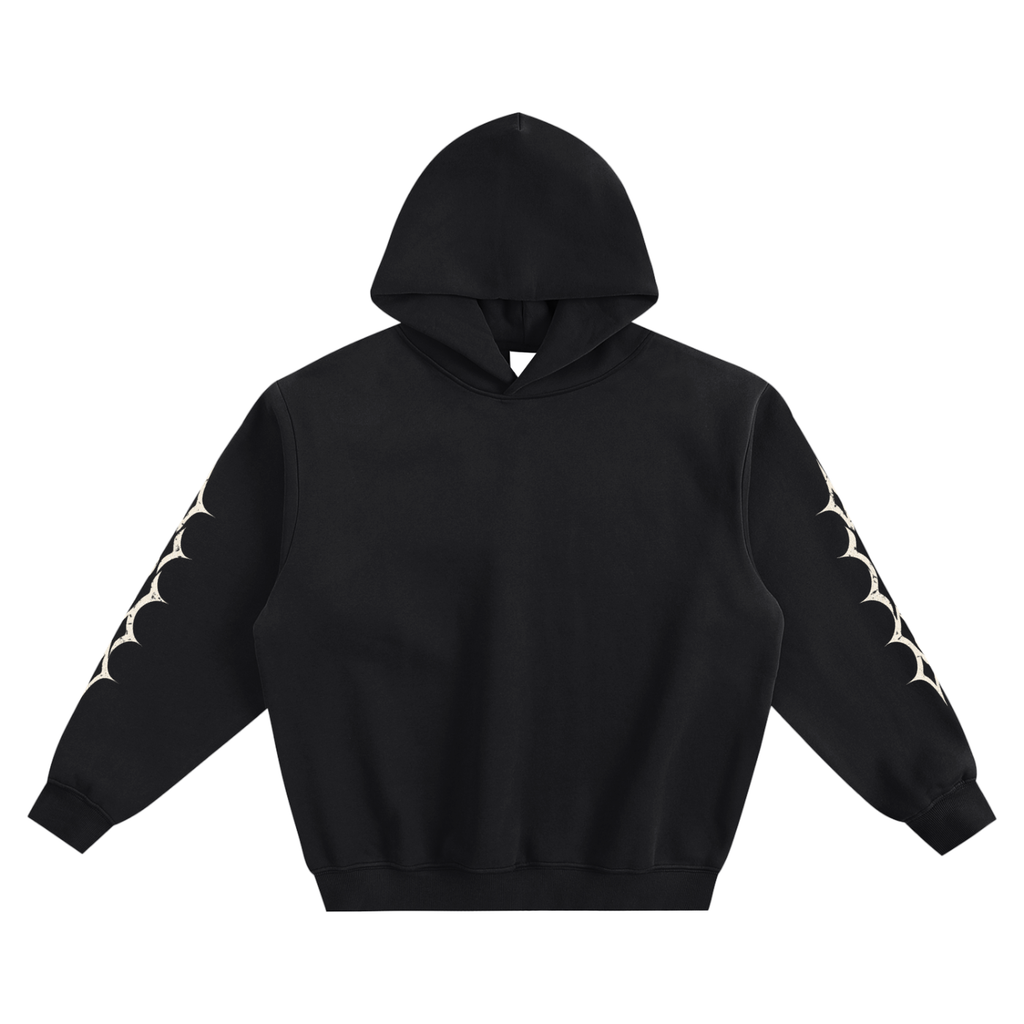 [Born]² Fleeced Boxy Hoodie