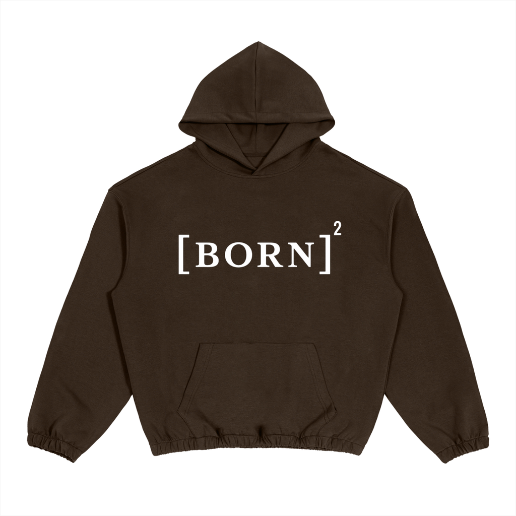 Boxy Cinched Hem Hoodie