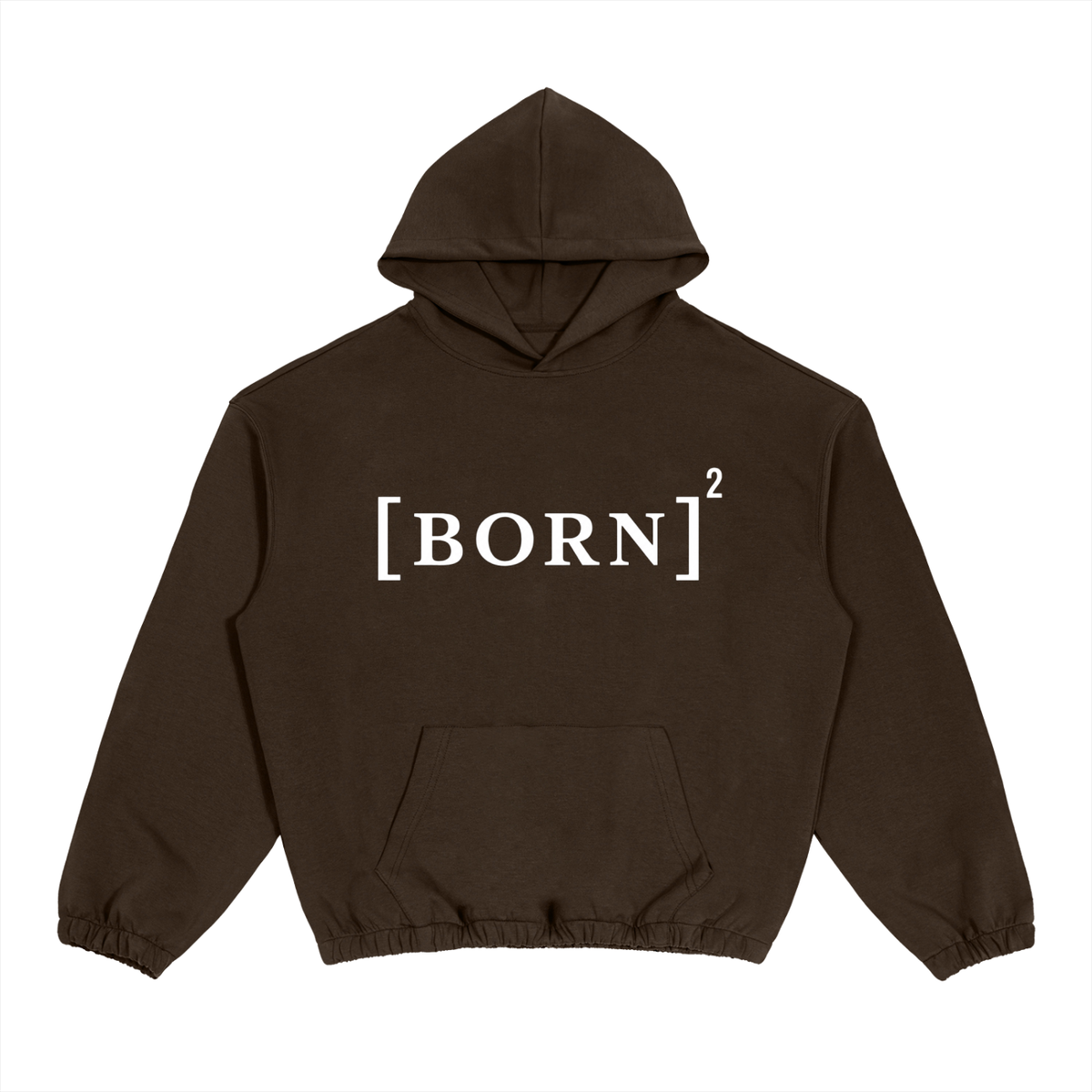 Boxy Cinched Hem Hoodie