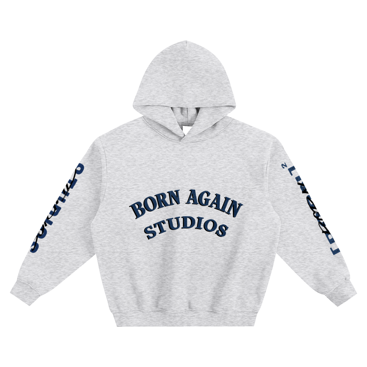 [Born]² Fleeced Boxy Hoodie