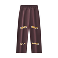 Essential Drawstring Straight-Leg Sweatpants