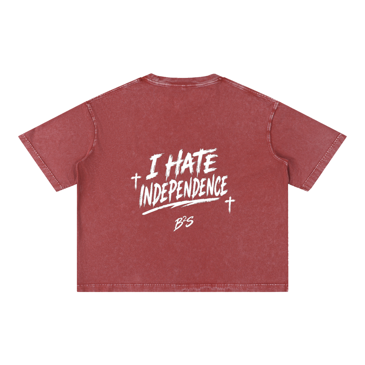 [Born]² Mineral Wash Boxy Cotton T-Shirt