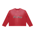 Unisex Sunfade Boxy Long Sleeve T-Shirt