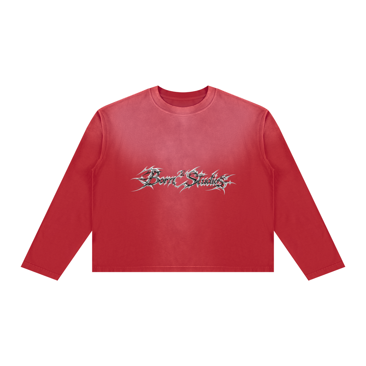Unisex Sunfade Boxy Long Sleeve T-Shirt
