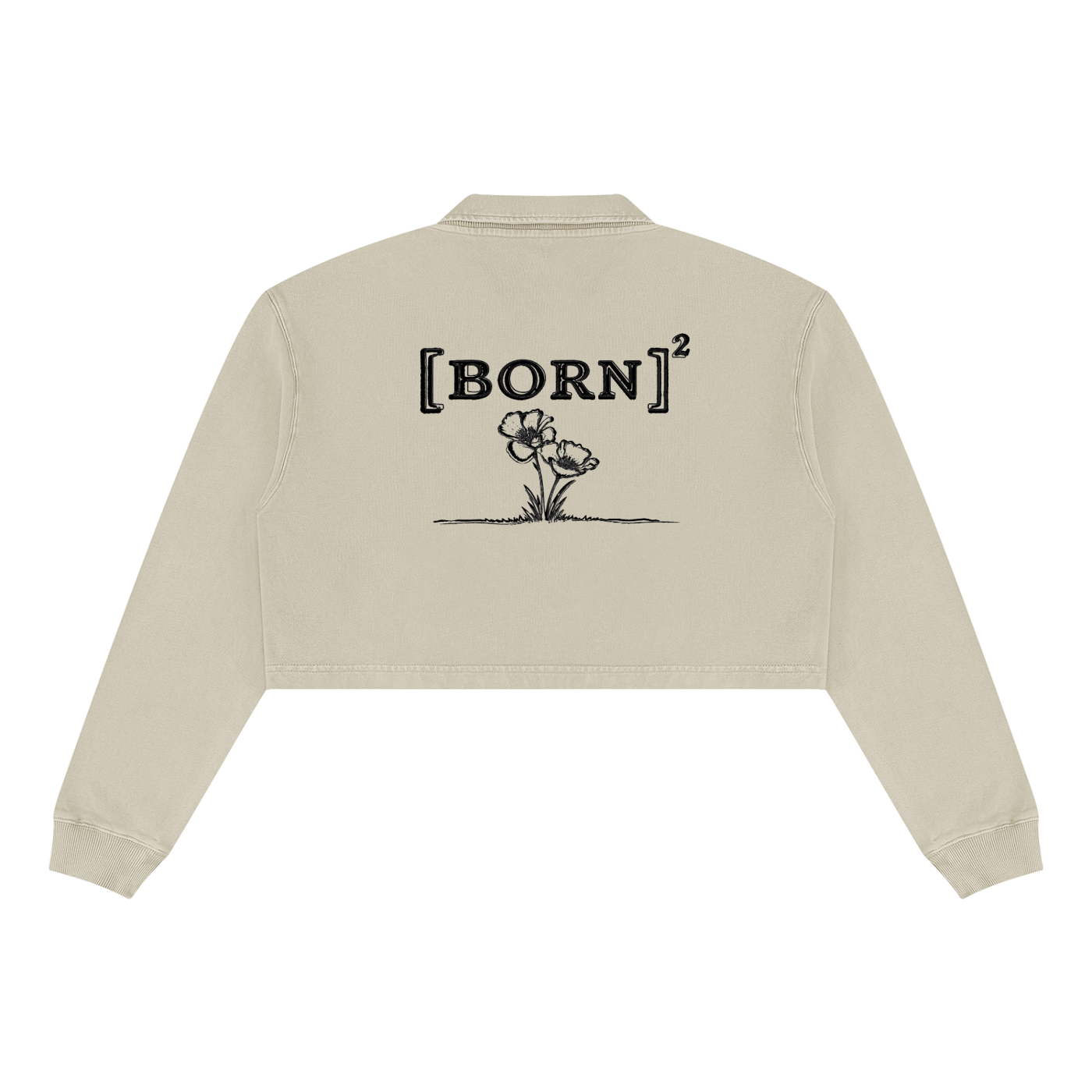 Women’s Vintage Wash Crop Sweatshirt