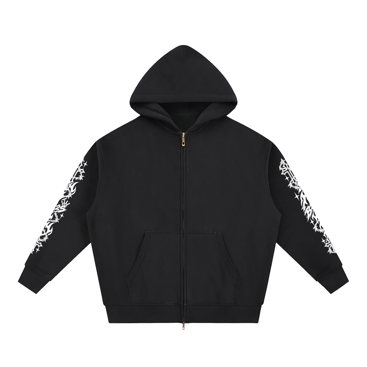 [Born]² Essential Oversized Fleece Boxy Hoodie