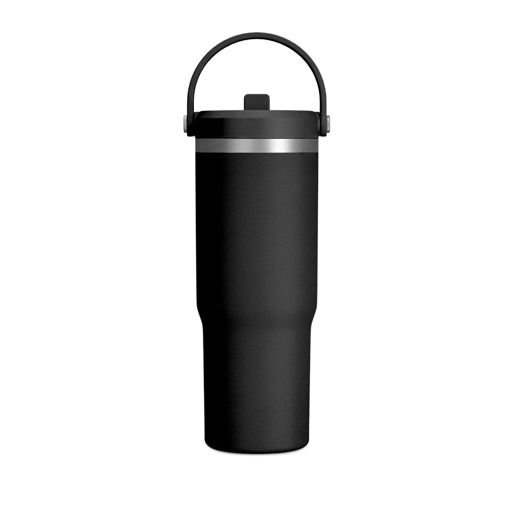 [Born]² 32oz Black Nomad Tumbler with Signature Script Design