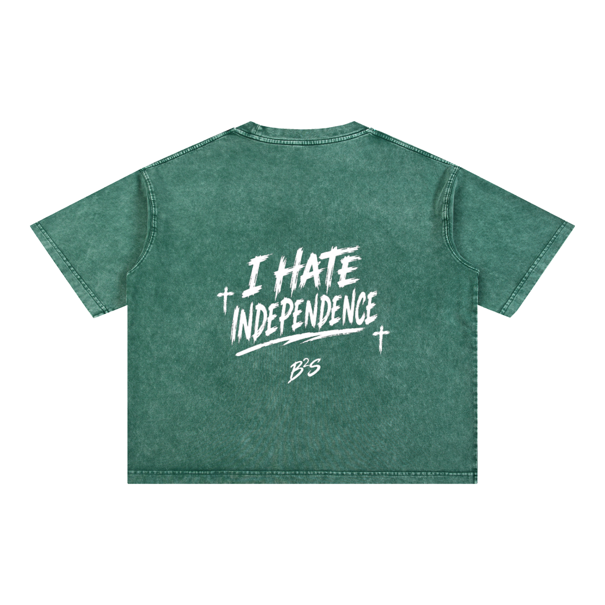 [Born]² Mineral Wash Boxy Cotton T-Shirt