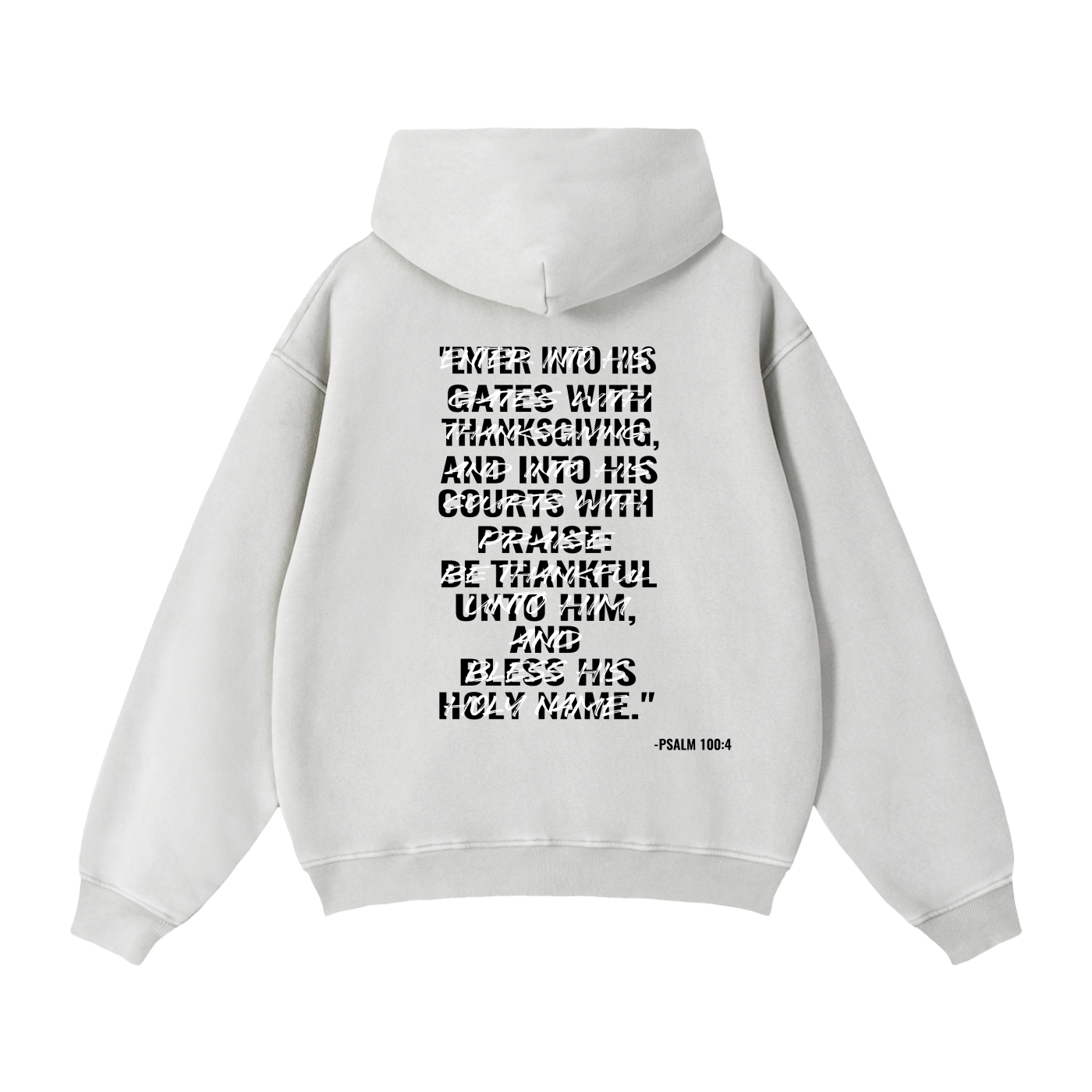 Zip-Through Boxy Fleece Hoodie