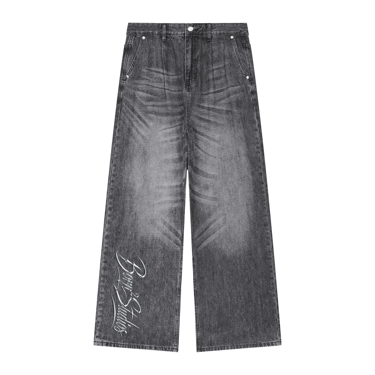 [Born]² Men's Vintage Wash Denim Jeans