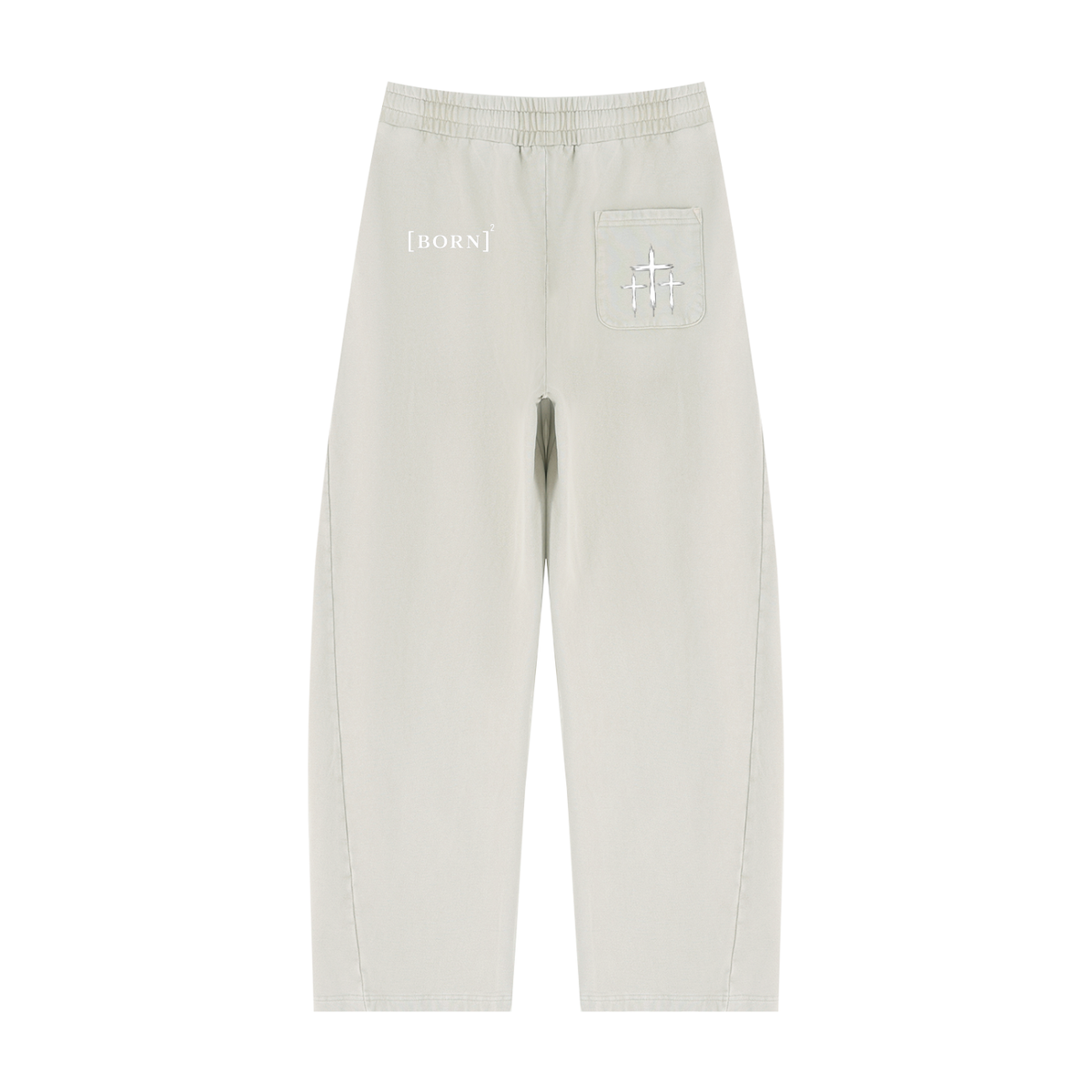 [Born]² Mineral Wash Barrel Sweatpants