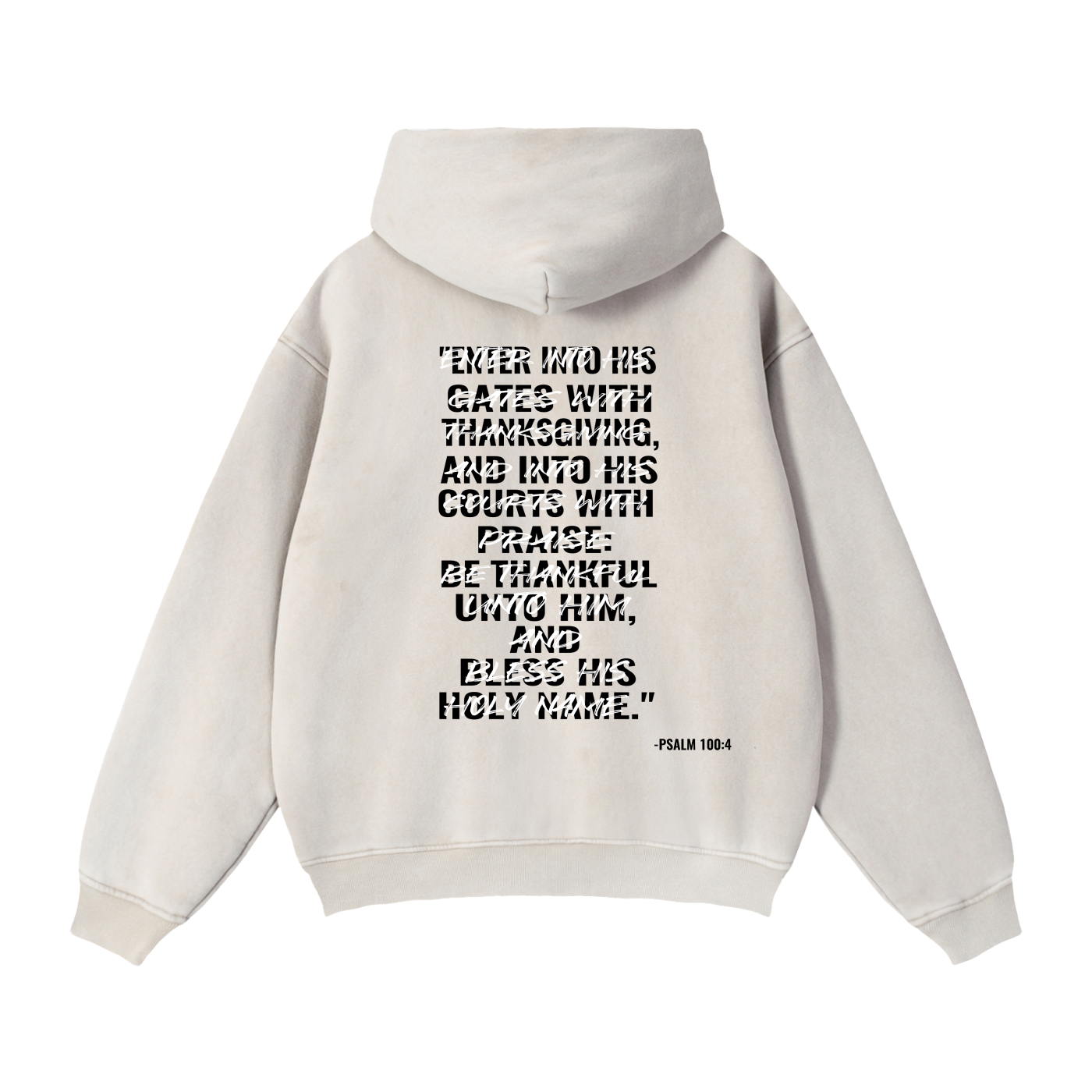 Zip-Through Boxy Fleece Hoodie