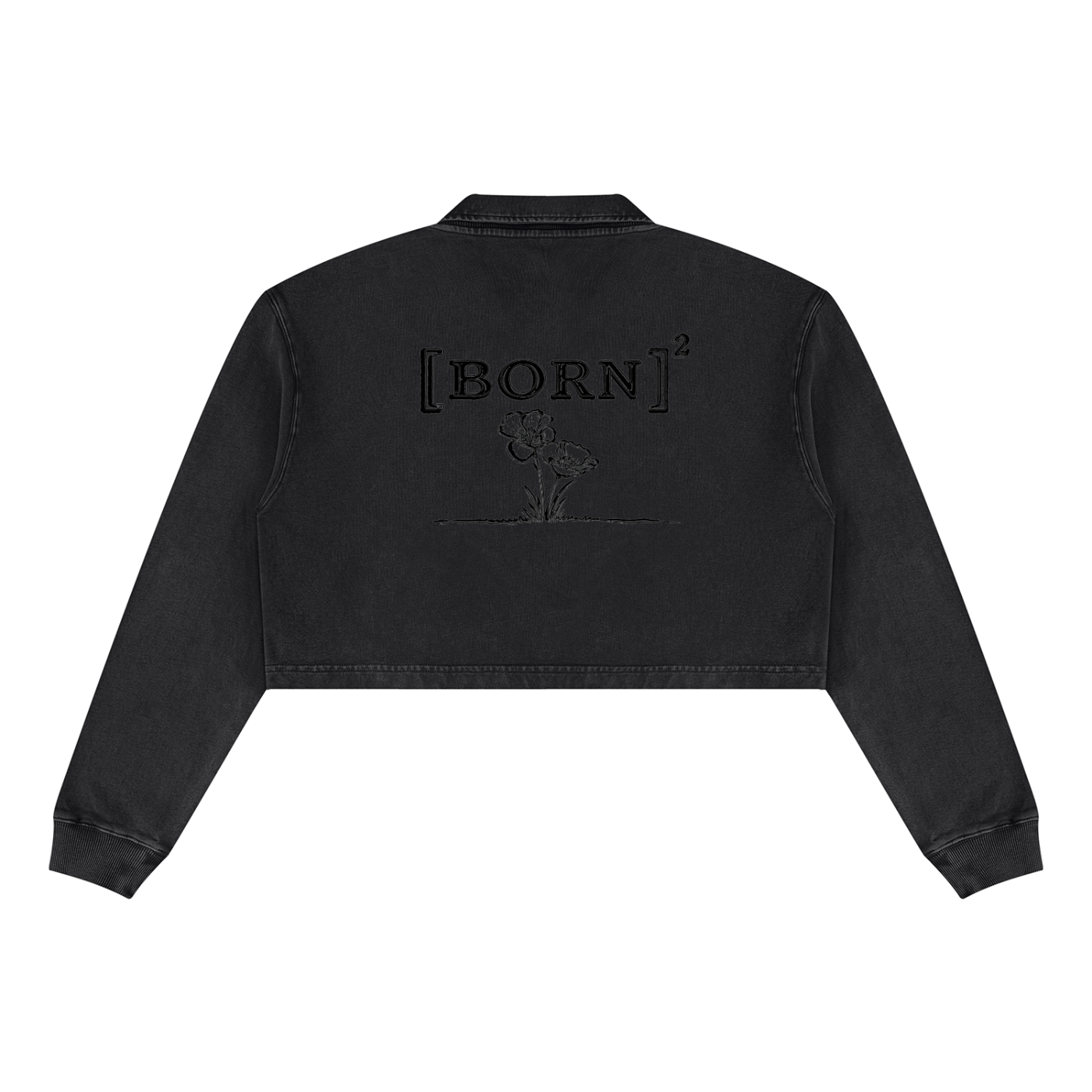 Women’s Vintage Wash Crop Sweatshirt