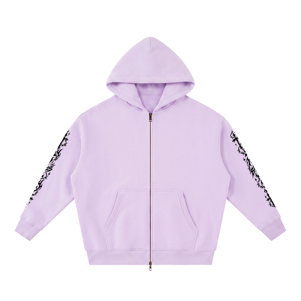 [Born]² Essential Oversized Fleece Boxy Hoodie