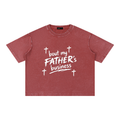 [Born]² Mineral Wash Boxy Cotton T-Shirt