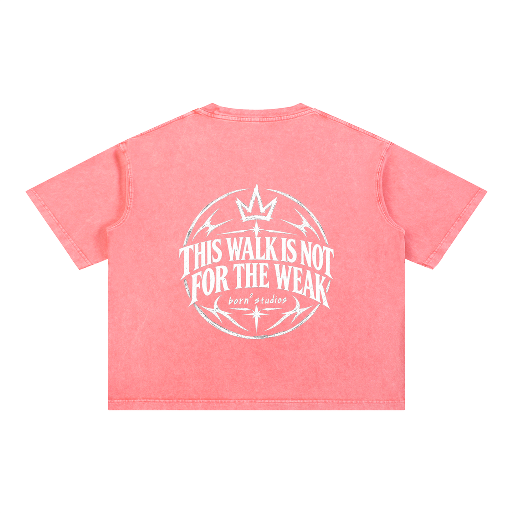 [Born]² Mineral Wash Boxy Cotton T-Shirt