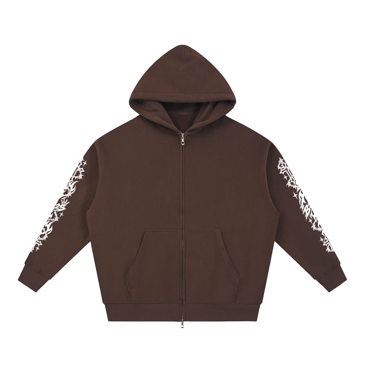 [Born]² Essential Oversized Fleece Boxy Hoodie