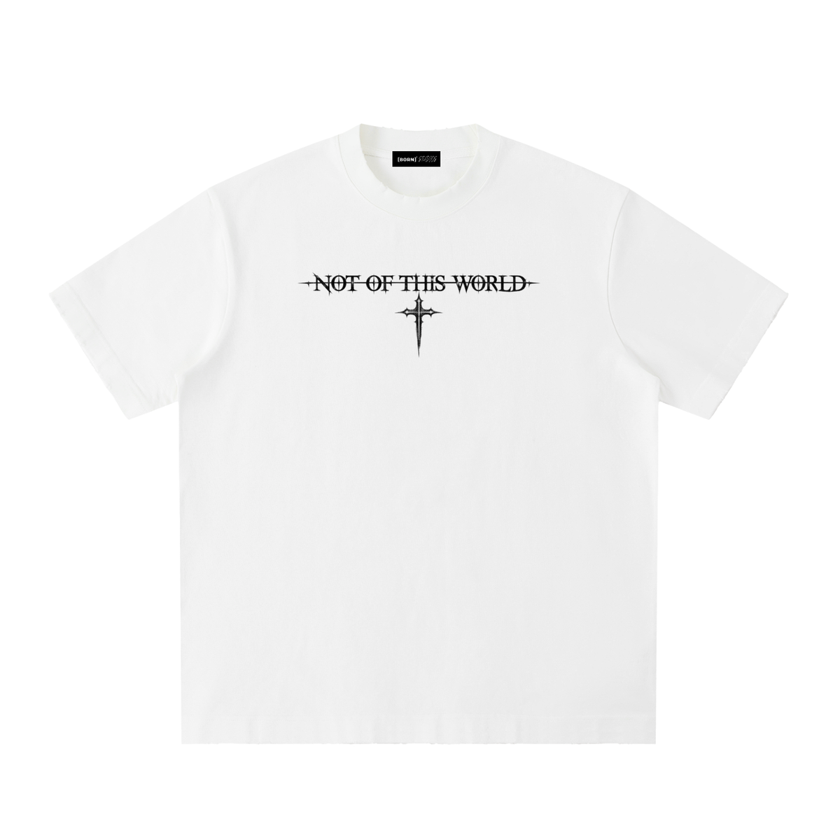 [Born]² Heavyweight Vintage Washed Frayed T-Shirt